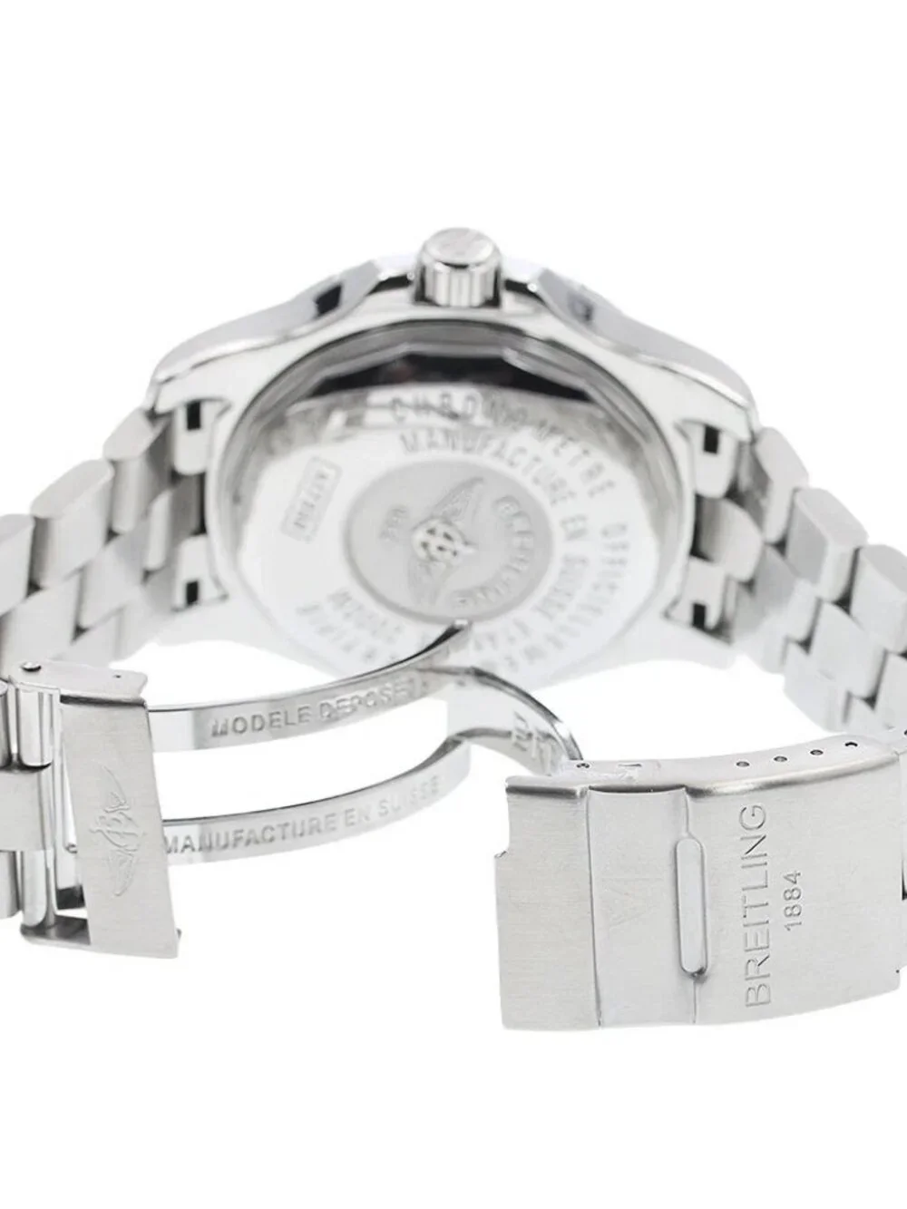 BREITLING Super Ocean Steel Fish A17390 Automatic Men's Watch_962188